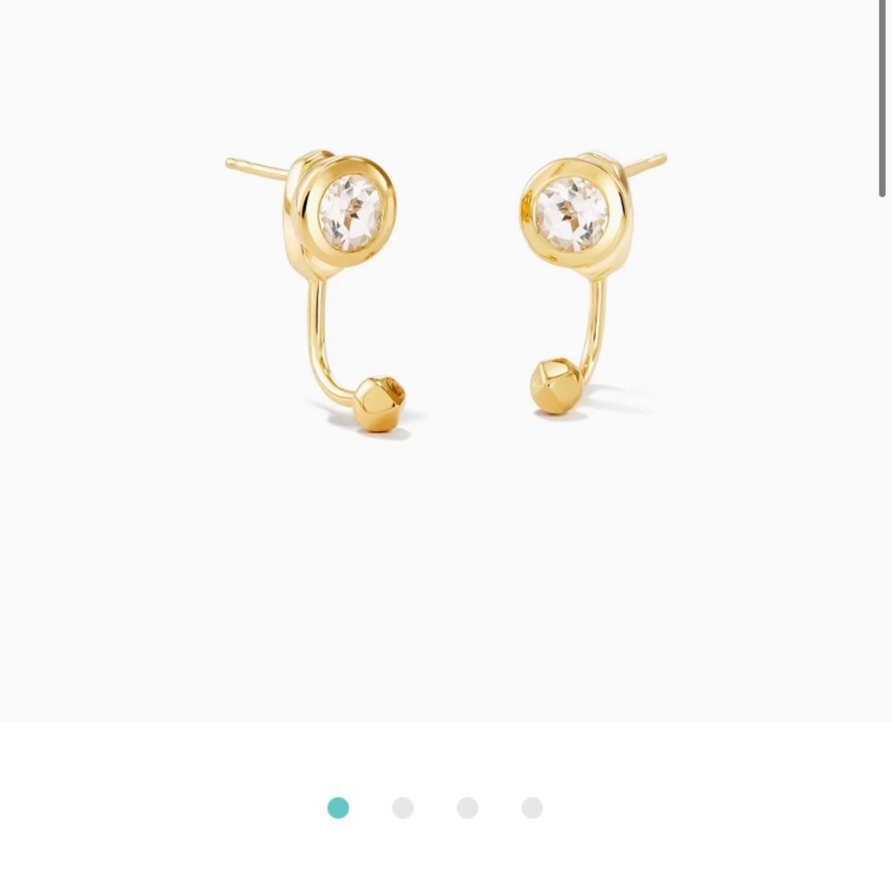 Kendra Scott Aliyah Ear Jacket in 18k Gold Vermeil